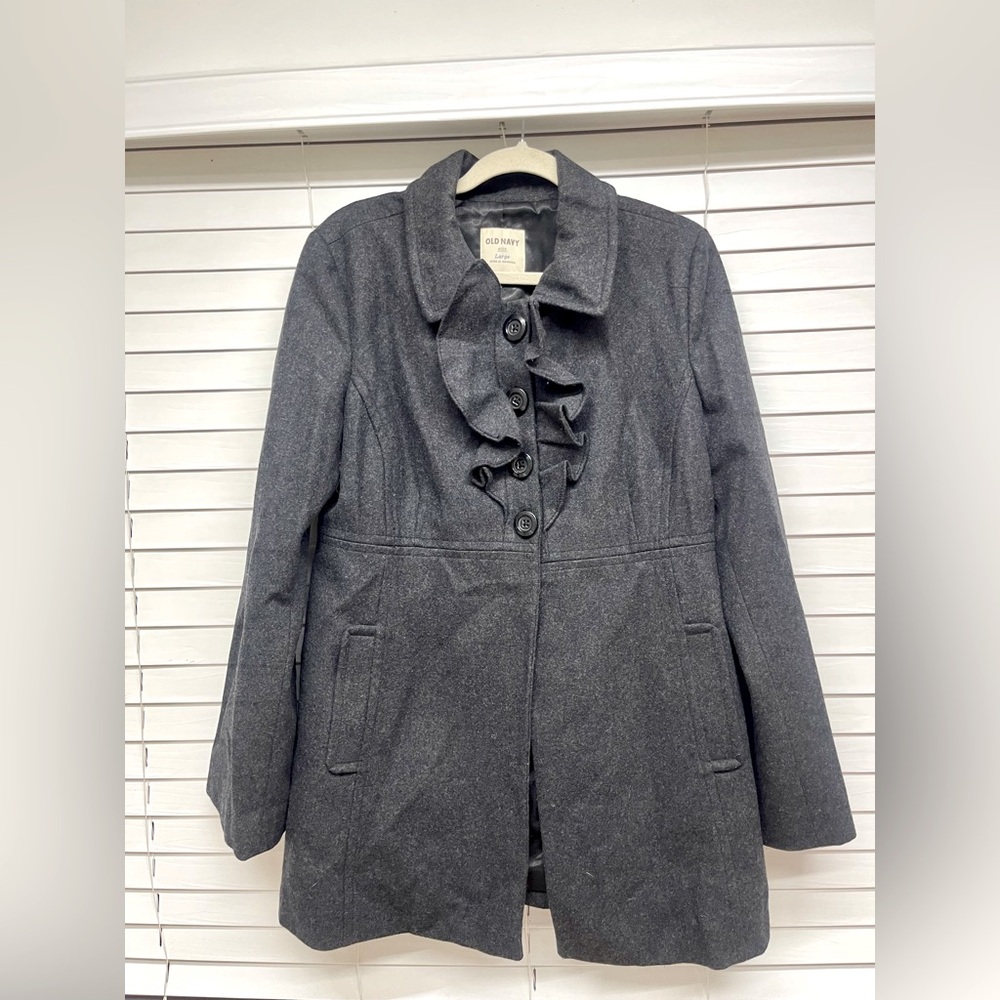 Gray Old navy Peacoat